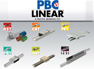 PBC Linear SIMO Series Linear Motion Platform Bearings Linear Guides